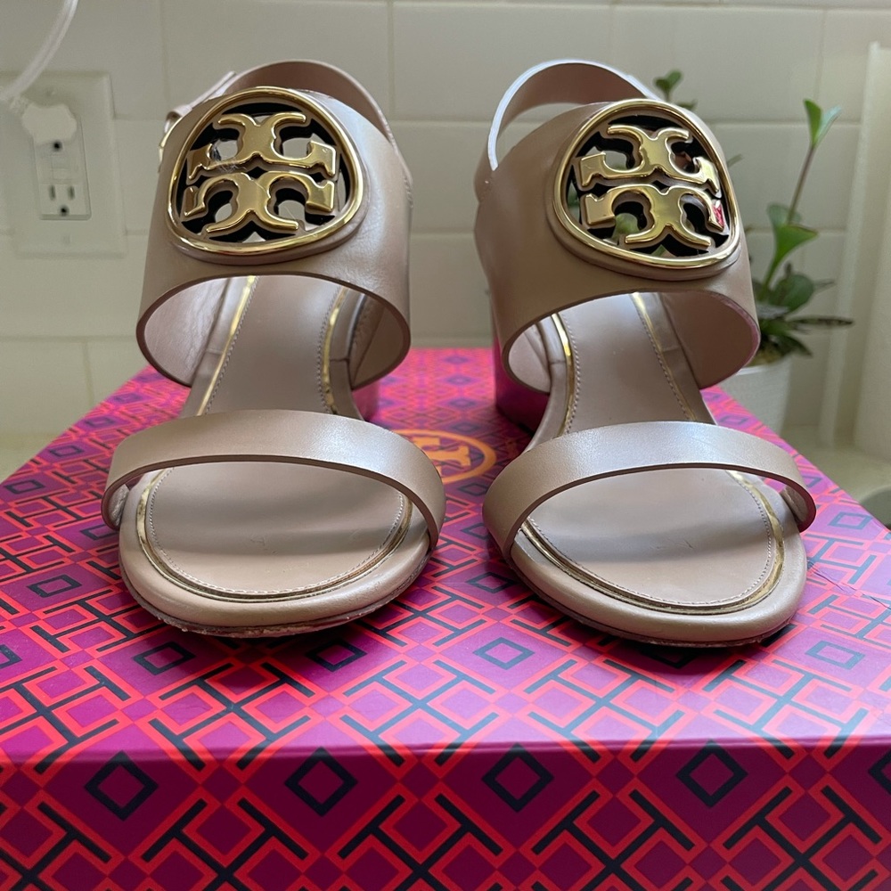 Tory Burch Miller Wedge Sandals